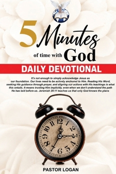 Paperback Five Minutes of Time with God Daily Devotional Book