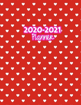 2020-2021 Planner: Two Year Calendar Organizer and Goal Journal | January 2020 - December 2021 Daily, Weekly and Monthly Planner Book with Back Sticker Expression Wall for 2 Years | Design Code 129974