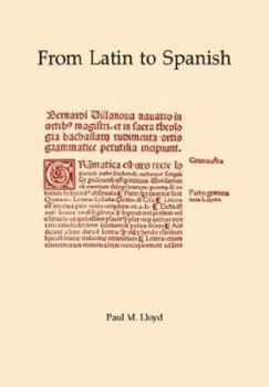 Paperback From Latin to Spanish: Historical Phonology and Morphology Book