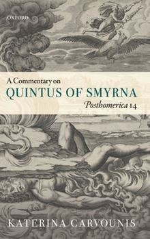 Hardcover Commentary on Quintus of Smyrna, Posthomerica 14 Book