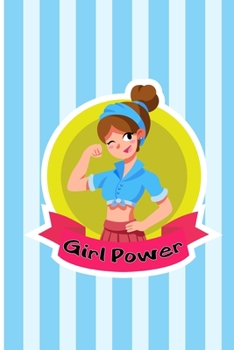 Paperback Power Girl Notebook: pop, records, universal, cry, to, left, tears, no, grande, ariana, soundtrack, charlies angels, bad to you, nicki mina Book