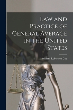 Paperback Law and Practice of General Average in the United States Book