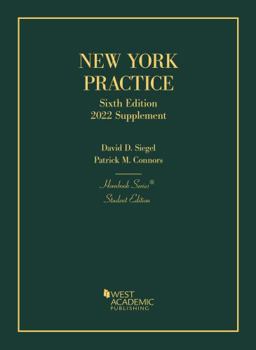 Paperback New York Practice, 6th, Student Edition, 2022 Supplement (Hornbooks) Book