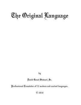 Paperback The Original Language Book
