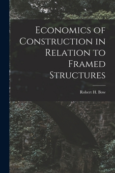 Paperback Economics of Construction in Relation to Framed Structures Book