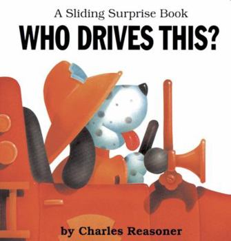 Board book Sliding Surprise Books: Who Drives This? Book