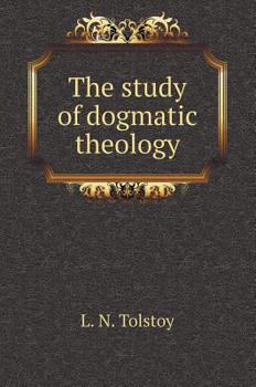 Hardcover The study of dogmatic theology [Russian] Book
