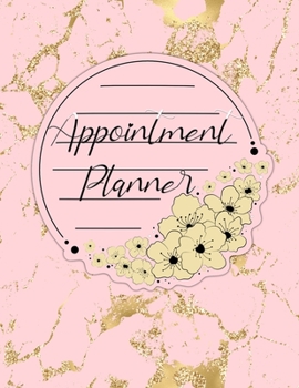 Paperback Appointment Planner: Week at a glance appointment/planner pages - daily planner and hourly schedule tracker pages and client/contact record Book