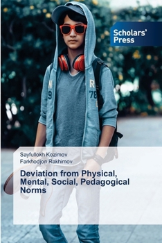 Paperback Deviation from Physical, Mental, Social, Pedagogical Norms Book