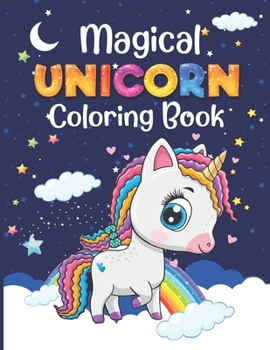 Paperback Magical Unicorn Coloring Book
