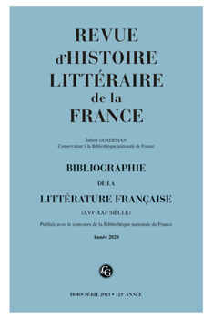 Paperback Bibliographie de la Litterature Francaise [French] Book