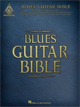 Paperback Blues Guitar Bible Book