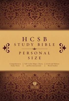 Paperback Study Bible-HCSB-Personal Size Book