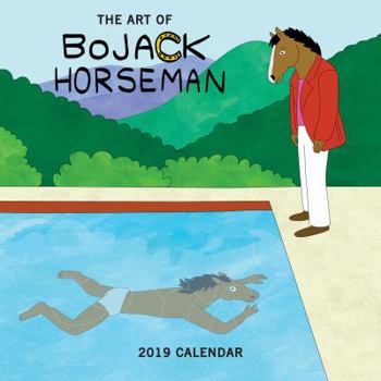 Calendar Bojack Horseman 2019 Wall Calendar: The Art of the Art Book