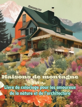 Maisons de montagne Livre de coloriage pour les amoureux de la nature et de l'architecture Designs créatifs: Maisons de rêve dans des paysages de ... encourager la créativité (French Edition)
