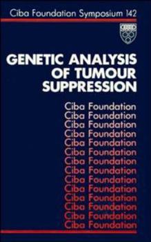 Hardcover Genetic Analysis of Tumour Suppression -No. 142 Book