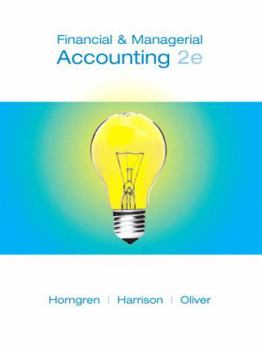 Paperback Financial and Managerial Accounting Book