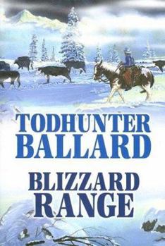 Hardcover Blizzard Range [Large Print] Book