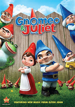 DVD Gnomeo and Juliet Book