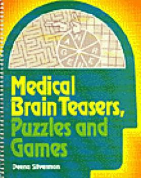 Spiral-bound Medical Brain Teasers, Puzzles, and Games Book