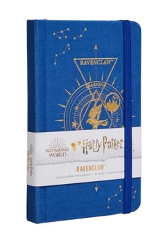 Hardcover Harry Potter: Ravenclaw Constellation Ruled Pocket Journal Book