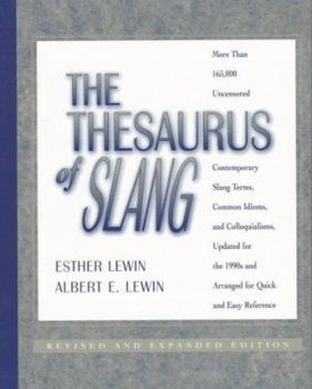Paperback The Thesaurus of Slang Book