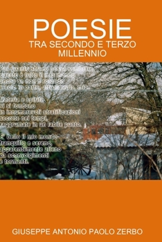 Paperback Poesie Tra Secondo E Terzo Millennio [Italian] Book