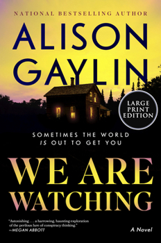 Paperback We Are Watching [Large Print] Book