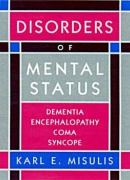 Paperback Disorders of Mental Status: Dementia, Encephalopathy, Coma, Syncope Book