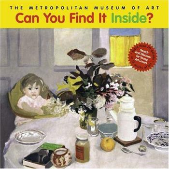 Hardcover Can You Find It Inside?: Search and Discover for Young Art Lovers Book