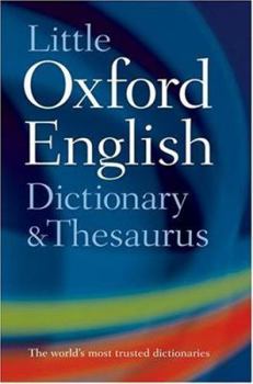 Hardcover Little Oxford Dictionary, Thesaurus and Wordpower Guide Book