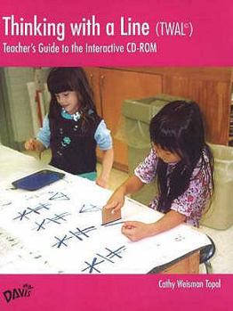 Paperback Thinking with a Line (Twal): Teacher's Guide to the Interactive CD-ROM Book