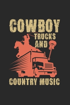 Country Music Lover Notebook: Diary Journal 6x9 inches with 120 Lined Pages