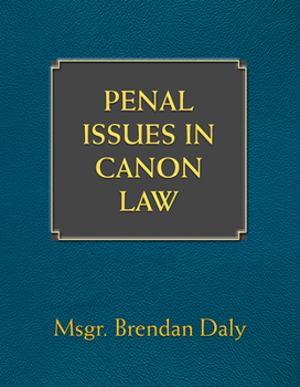 Paperback Penal Issues in Canon Law Book