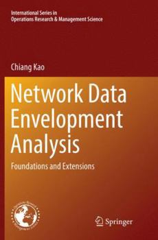 Paperback Network Data Envelopment Analysis: Foundations and Extensions Book