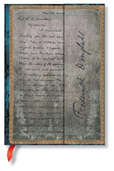 Misc. Frederick Douglass, Letter for Civil Rights MIDI Lined Hardcover Journal, 144pg, 120gsm, Treasures of the New York Public Library by Paperblanks (Embe Book