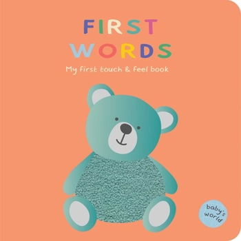 Board book First Words: My First Touch & Feel Book: Board Book with Touch and Feel Elements Book