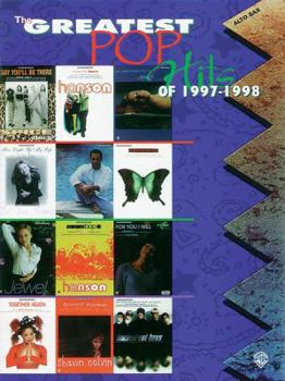 Paperback The Greatest Pop Hits of '97-'98: Alto Sax Book
