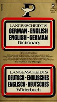 Langenscheidt's German - English, English - German Dictionary