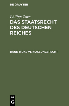 Hardcover Das Verfassungsrecht [German] Book