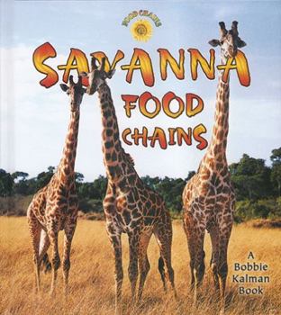 Paperback Savanna Food Chains Book