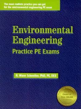 Paperback Environmental Engineering Practice Pe Exams Book