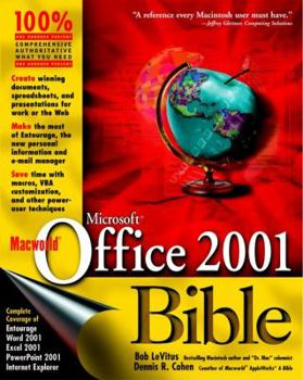 Paperback MacWorld? Microsoft? Office 2001 Bible Book