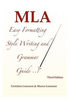 Paperback MLA Easy Formatting Style Writing and Grammar Guide Book