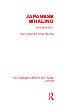 Hardcover Japanese Whaling?: End of an Era Book