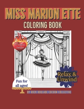 Paperback Miss Marion Ette: coloring book