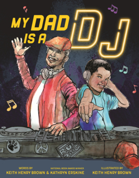 Library Binding My Dad Is a DJ Book