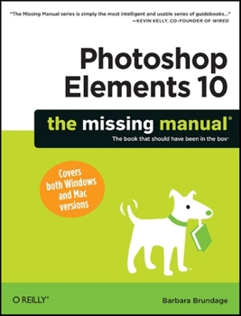 Paperback Photoshop Elements 10: The Missing Manual Book