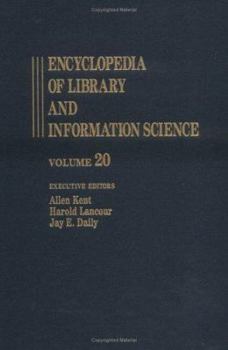 Hardcover Encyclopedia of Library and Information Science: Volume 20 - Nigeria: Libraries in to Oregon State University Library Book