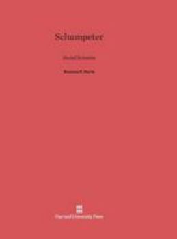 Hardcover Schumpeter: Social Scientist Book